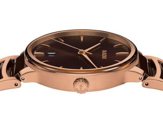 Rado Centrix Quartz Unisex Watches in Round case & Brown Dial R30023302