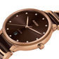 Rado Centrix Quartz Unisex Watches in Round case & Brown Dial R30023732