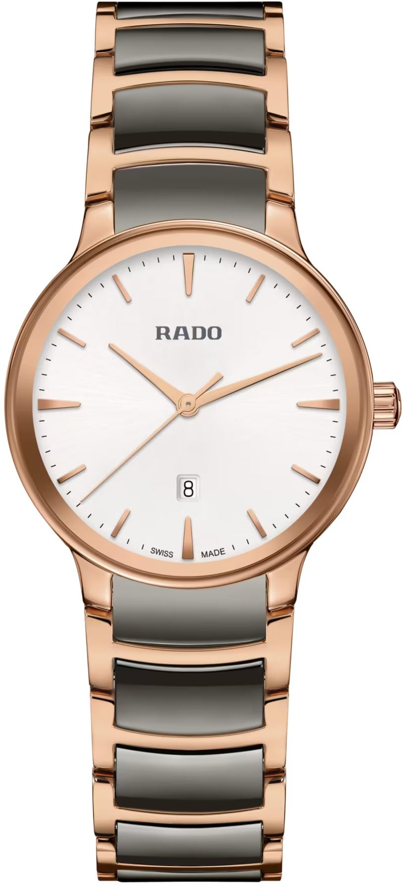 Rado Centrix Quartz Women Watches in Round case & White Dial R30024012