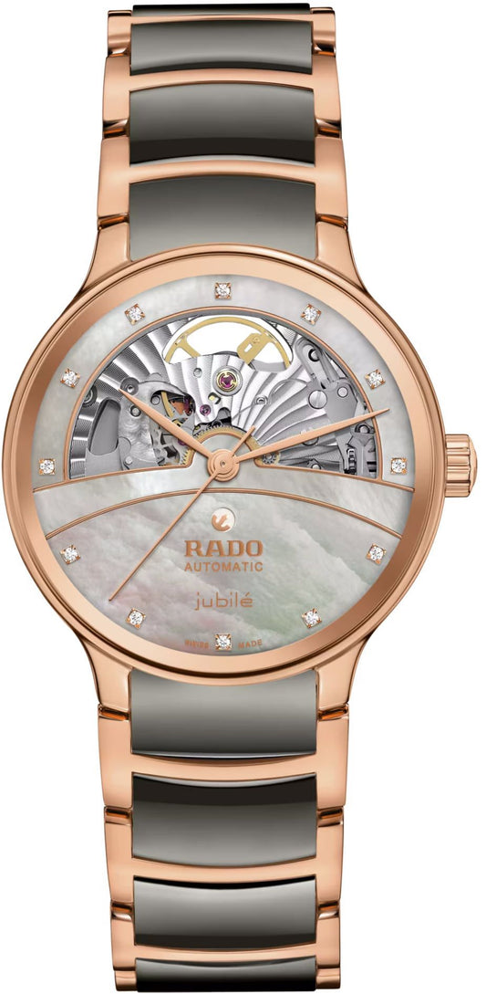 Rado Centrix Automatic Women Watches in Round case & Mother-of-Pearl Dial R30029912