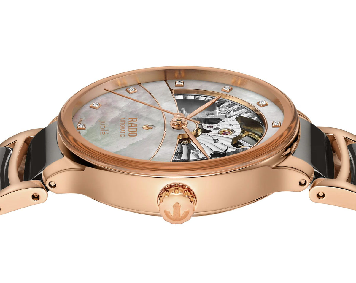 Rado Centrix Automatic Women Watches in Round case & Mother-of-Pearl Dial R30029912