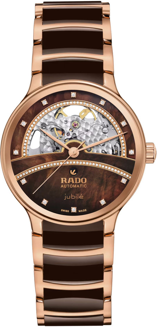 Rado Centrix Automatic Women Watches in Round case & Mother-of-Pearl Dial R30029942