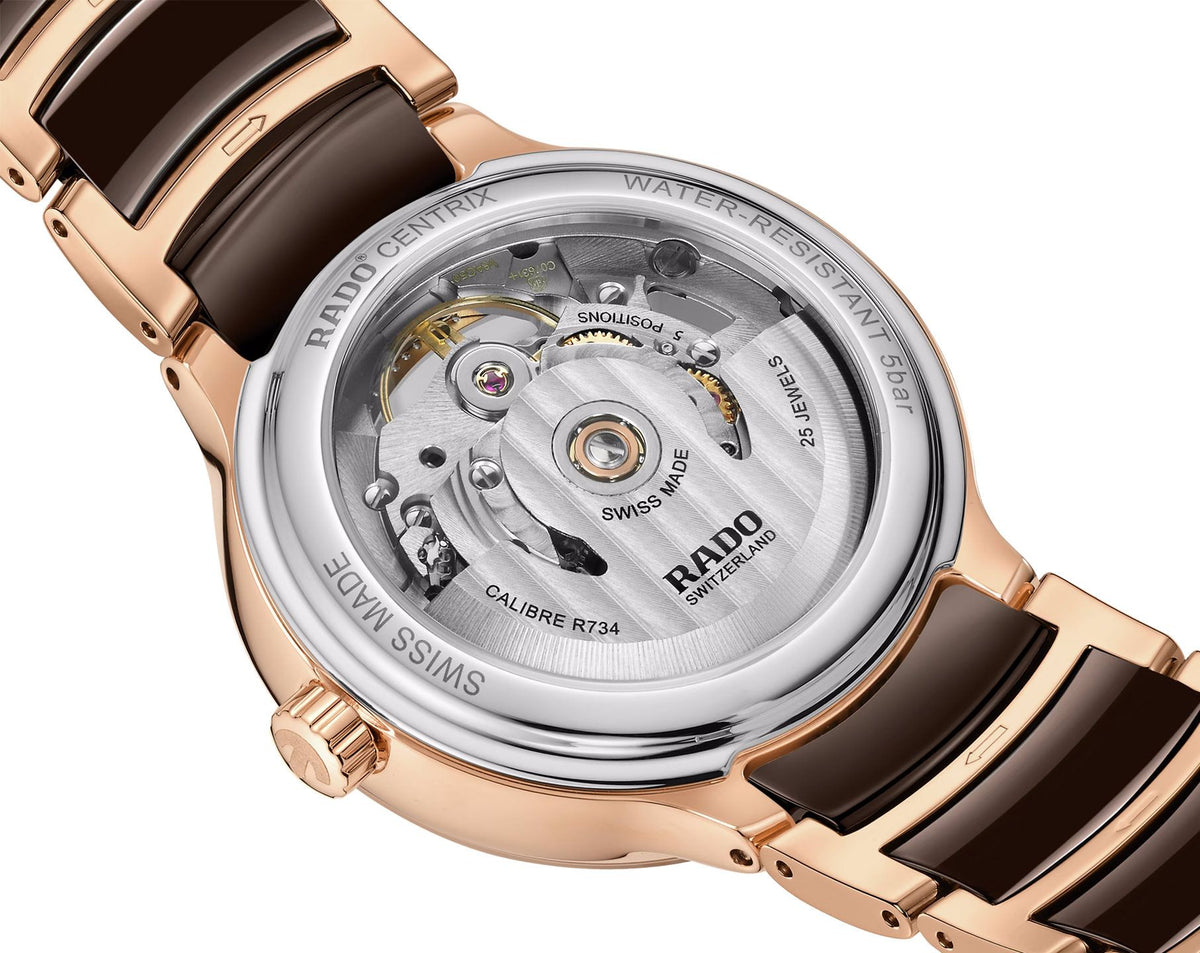 Rado Centrix Automatic Women Watches in Round case & Mother-of-Pearl Dial R30029942