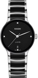 Rado Centrix Quartz Women Watches in Round case & Black Dial R30040712