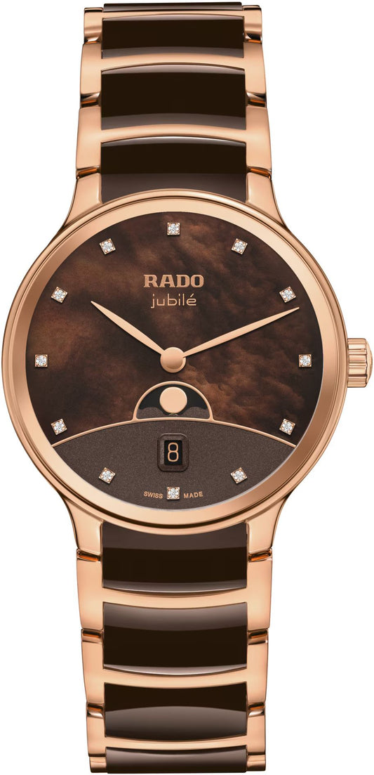 Rado Centrix Quartz Women Watches in Round case & Mother-of-Pearl Dial R30232902