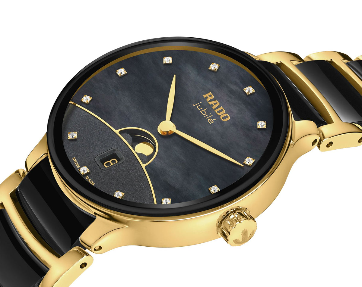 Rado Centrix Quartz Women Watches in Round case & Mother-of-Pearl Dial R30233942