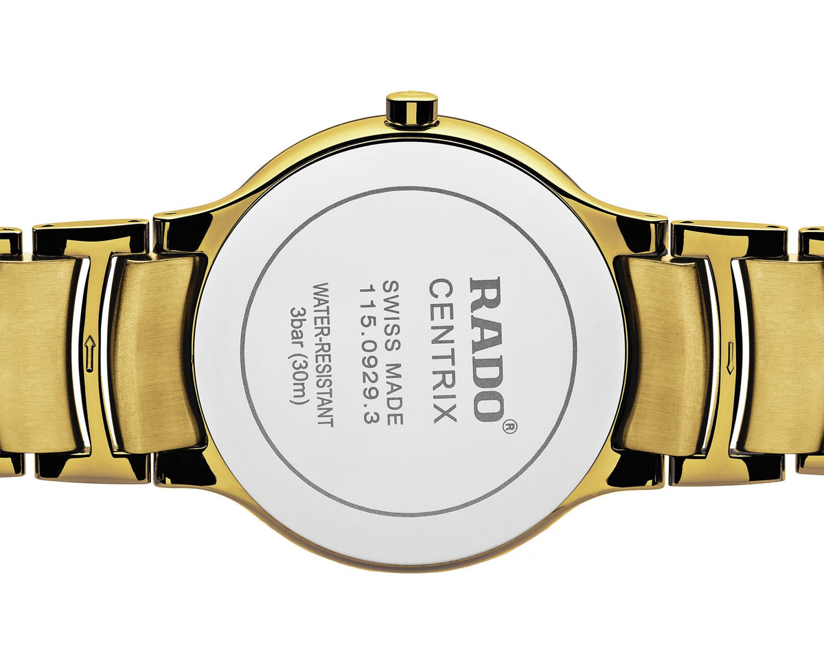 Rado Centrix Quartz Men Watches in Round case & Black Dial R30527713