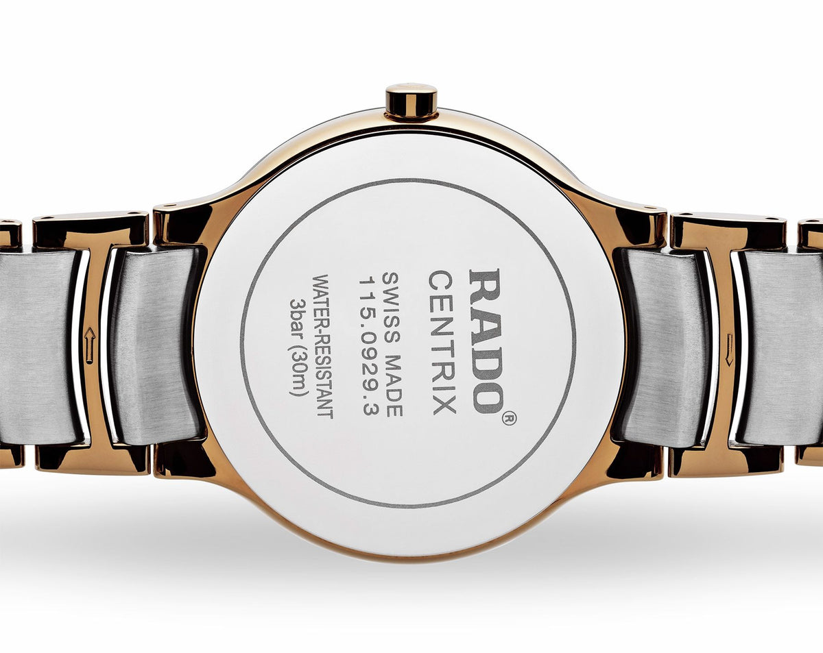 Rado Centrix Quartz Men Watches in Round case & Silver Dial R30554103