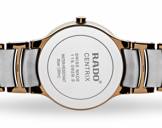 Rado Centrix Quartz Men Watches in Round case & Silver Dial R30554103
