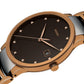 Rado Centrix Quartz Unisex Watches in Round case & Brown Dial R30554723