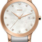 Rado Centrix Quartz Women Watches in Round case & Mother-of-Pearl Dial R30555902