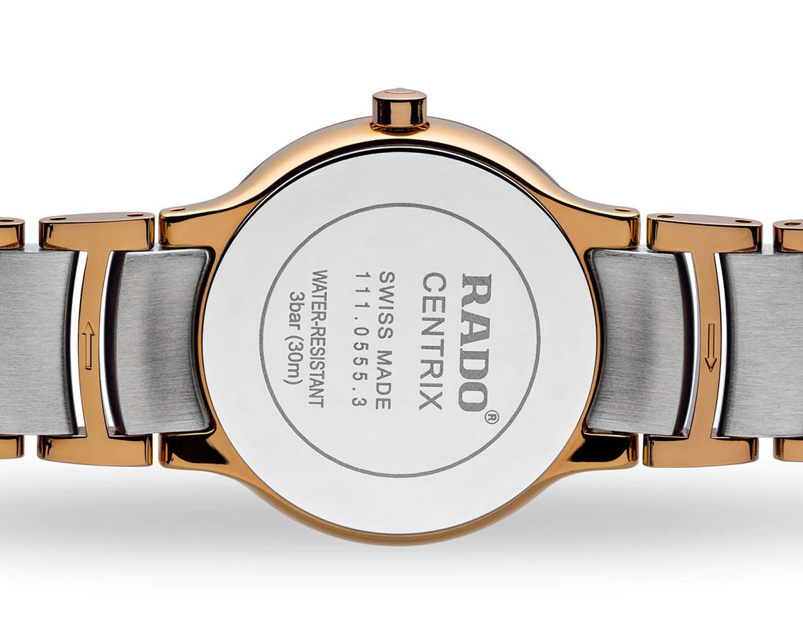 Rado Centrix Quartz Women Watches in Round case & Mother-of-Pearl Dial R30555902