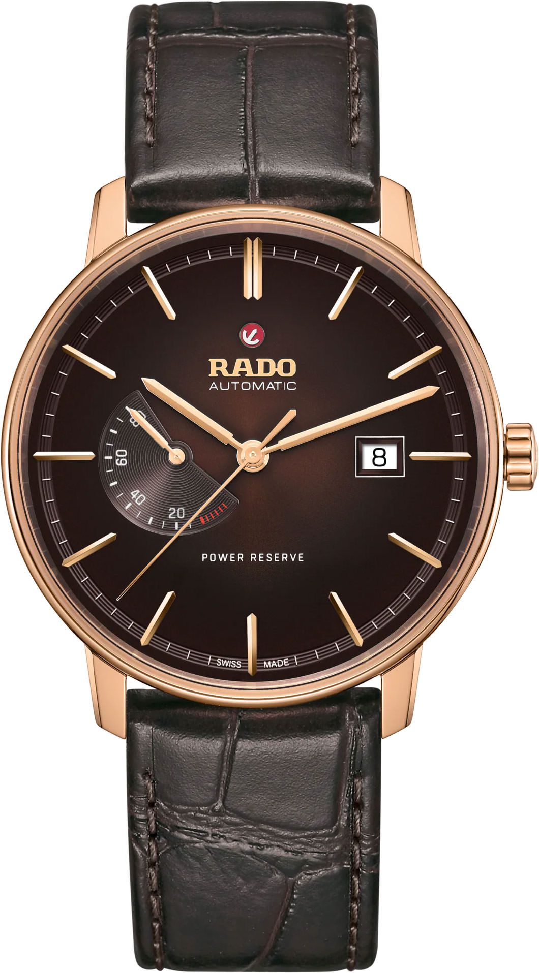 Rado Coupole Automatic Men Watches in Round case & Brown Dial R22879325