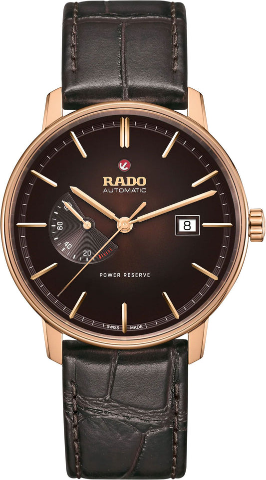 Rado Coupole Automatic Men Watches in Round case & Brown Dial R22879325