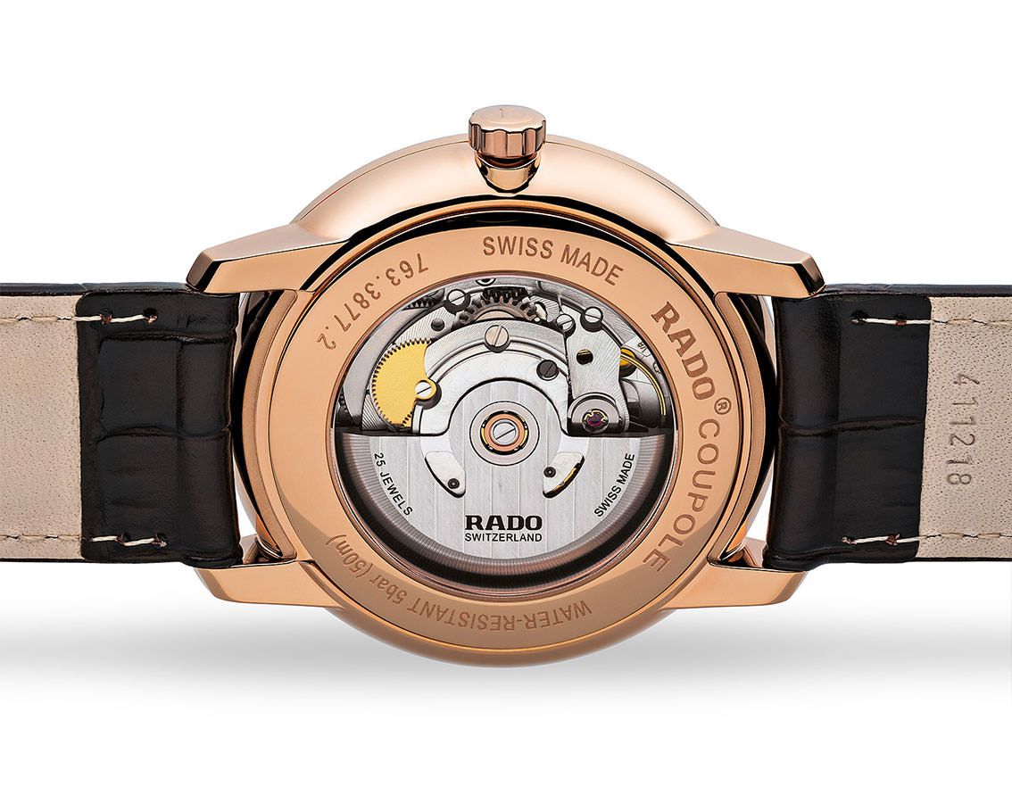 Rado Coupole Automatic Men Watches in Round case & White Dial R22877025
