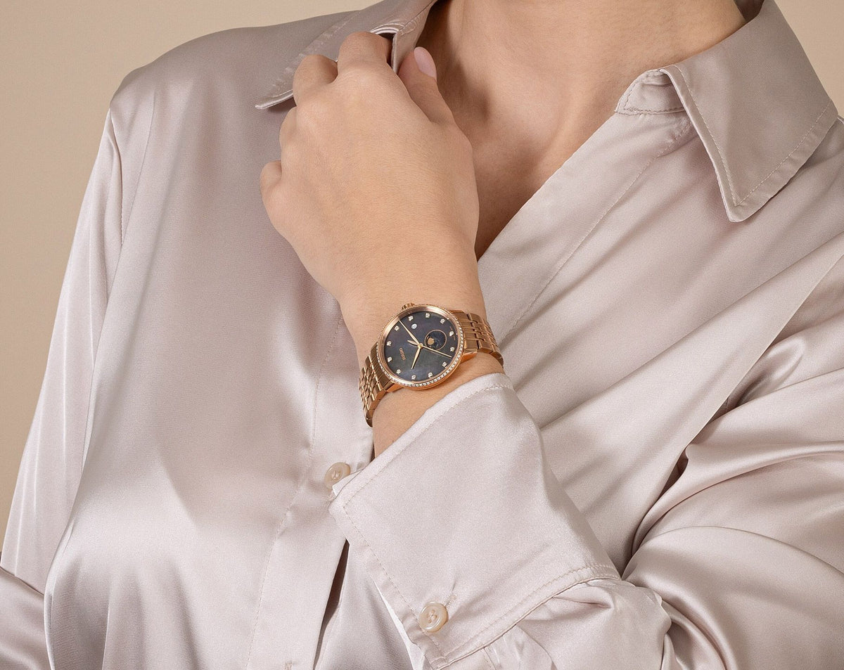 Rado Coupole Quartz Women Watches in Round case & Mother-of-Pearl Dial R22885903