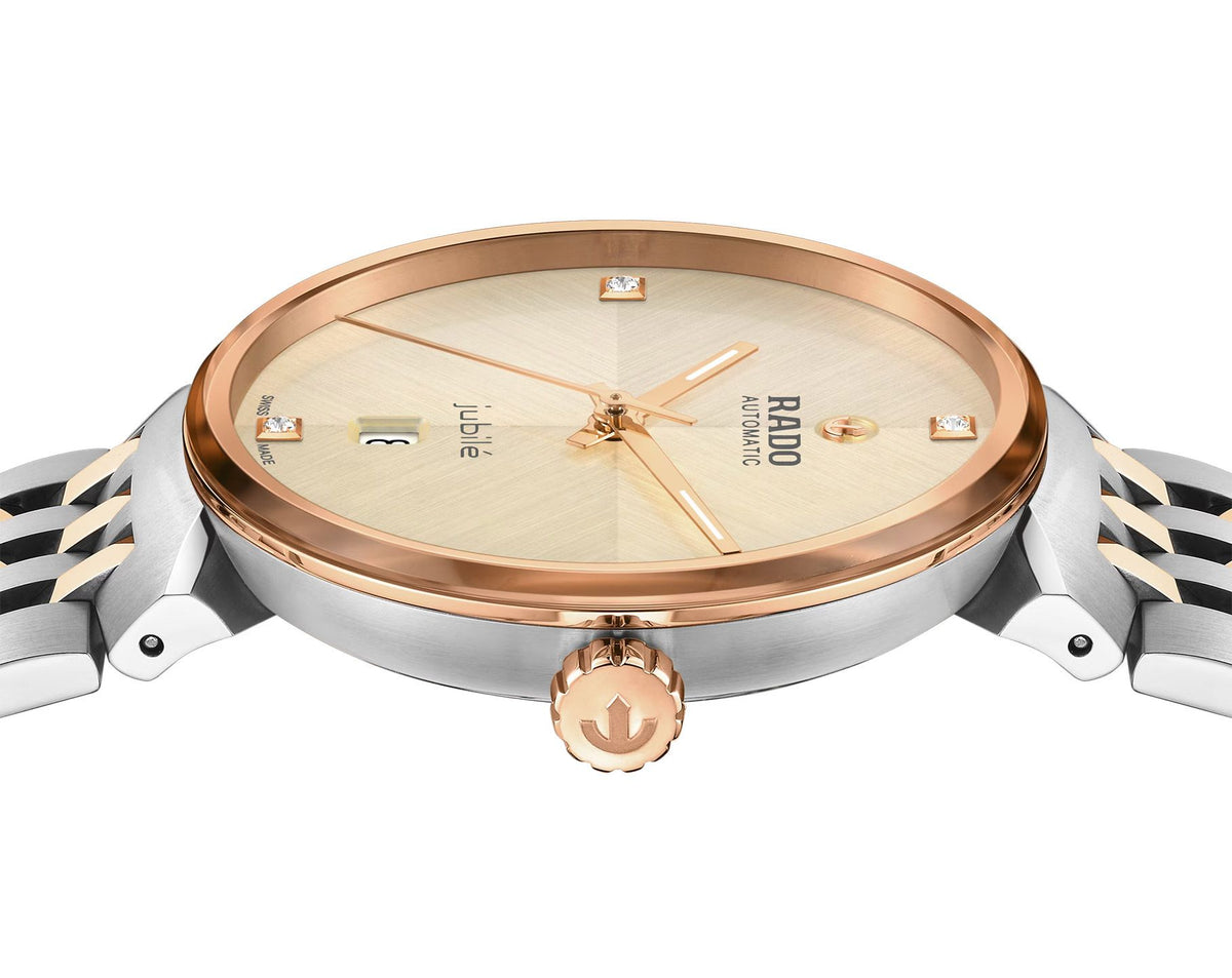 Rado Florence Automatic Unisex Watches in Round case & Champagne Dial R48903703