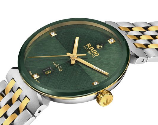 Rado Florence Automatic Unisex Watches in Round case & Green Dial R48903723