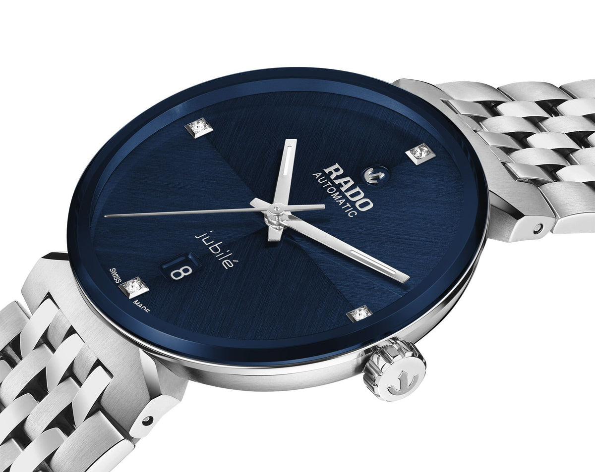 Rado Coupole Automatic Men Watches in Round case & Blue Dial R48903733