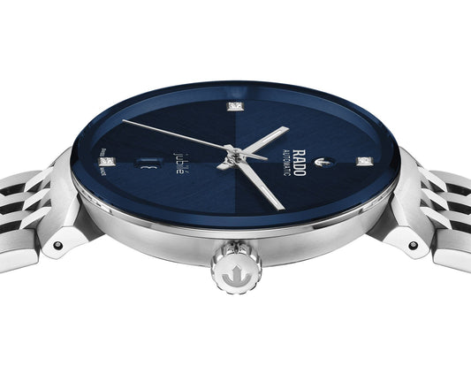 Rado Coupole Automatic Men Watches in Round case & Blue Dial R48903733
