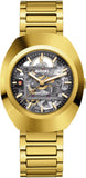 Rado DiaStar Original Automatic Unisex Watches in Oval case & Skeleton Dial R12164153