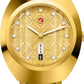 Rado DiaStar Original Automatic Unisex Watches in Oval case & Yellow Dial R12161263