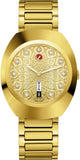 Rado DiaStar Original Automatic Unisex Watches in Oval case & Gold Dial R12161633