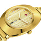 Rado DiaStar Original Automatic Unisex Watches in Oval case & Gold Dial R12161633