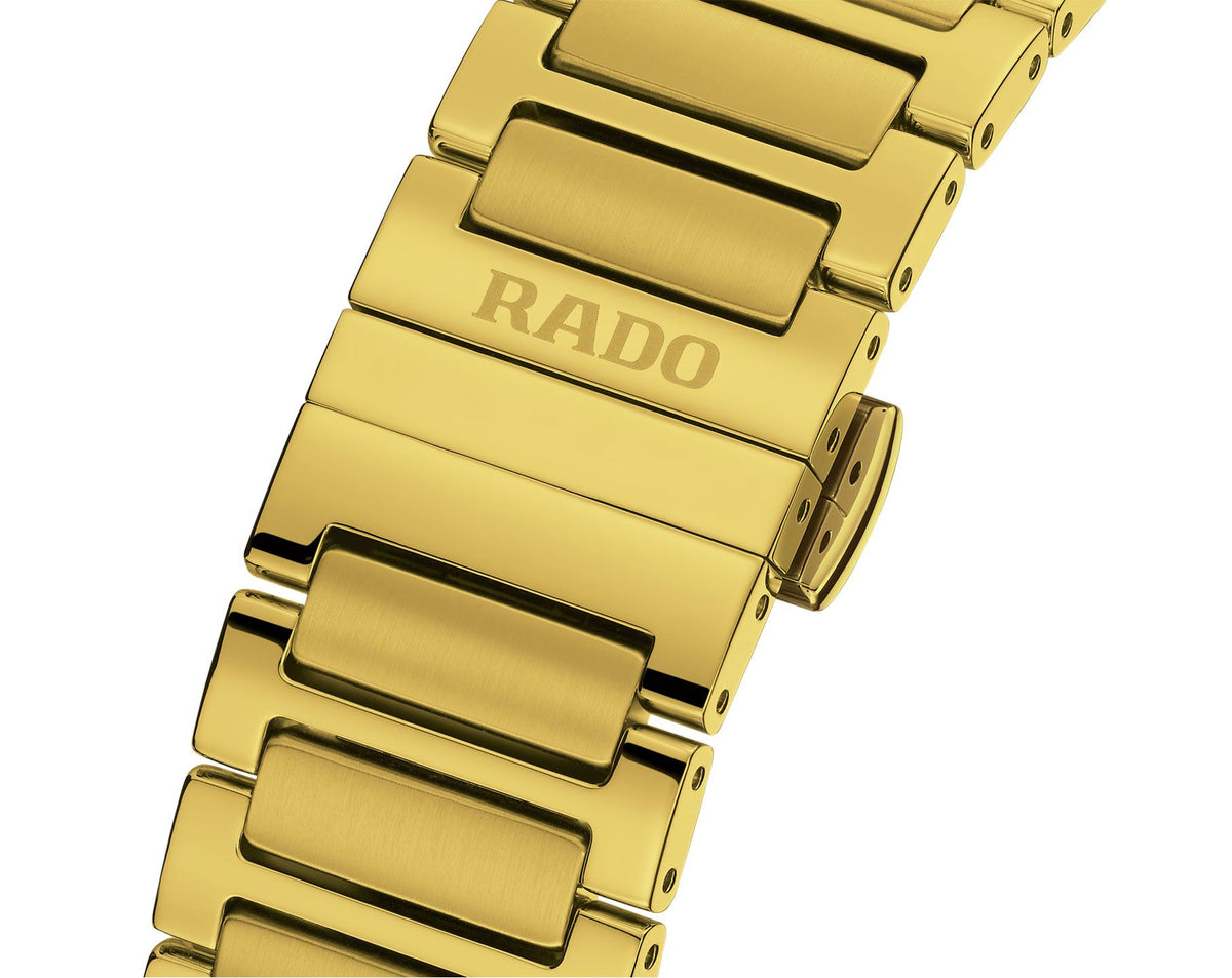 Rado DiaStar Original Automatic Unisex Watches in Oval case & Gold Dial R12161633