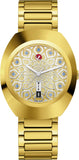 Rado DiaStar Original Automatic Unisex Watches in Oval case & Gold Dial R12161643