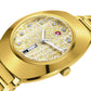 Rado DiaStar Original Automatic Unisex Watches in Oval case & Gold Dial R12161643