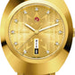 Rado DiaStar Original Automatic Unisex Watches in Oval case & Yellow Dial R12161663
