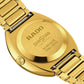 Rado DiaStar Original Automatic Unisex Watches in Oval case & Yellow Dial R12161663