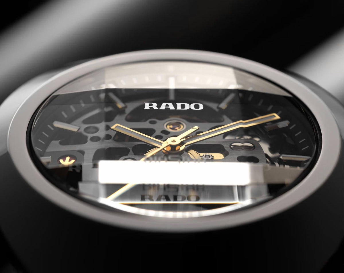 Rado DiaStar Original Automatic Unisex Watches in Oval case & Skeleton Dial R12162153