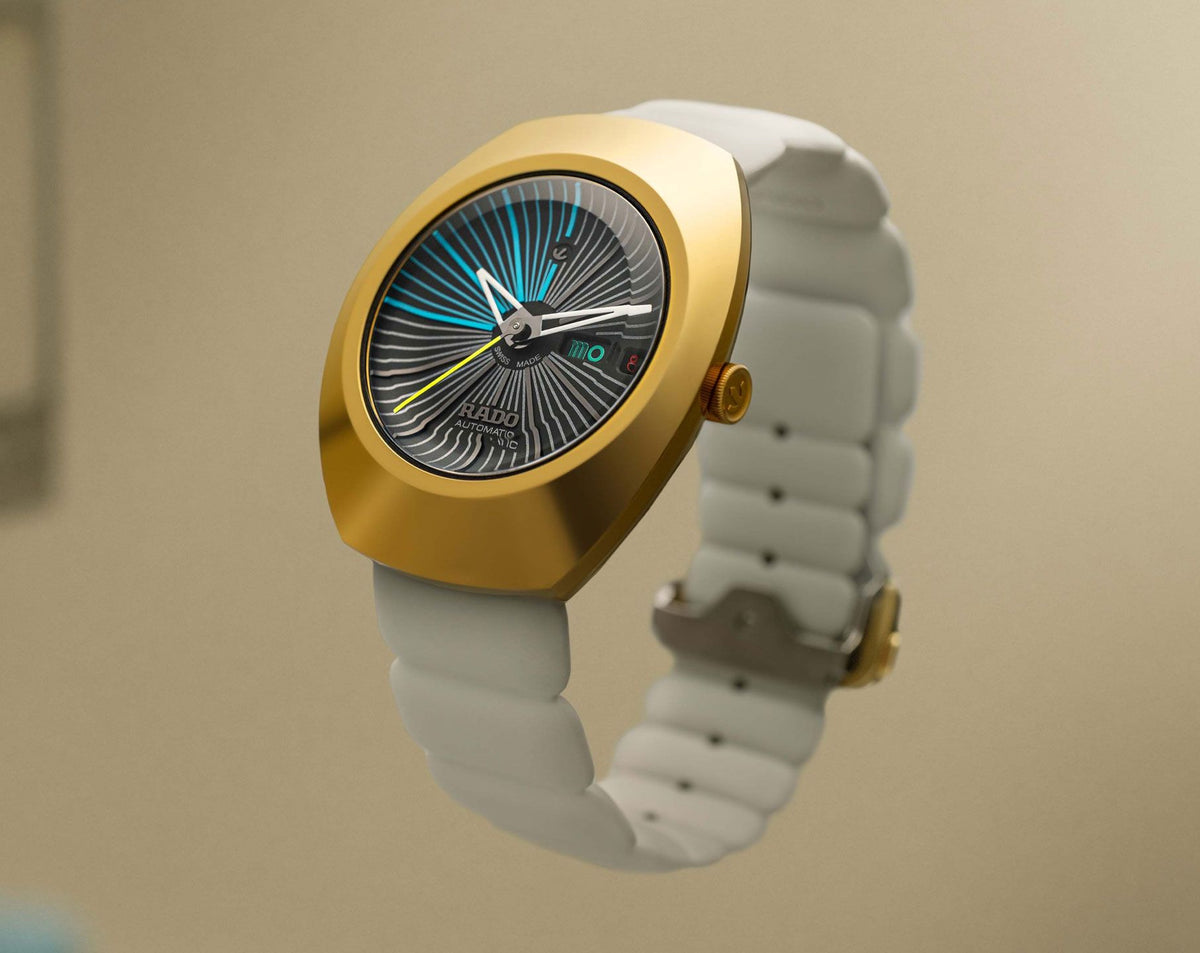 Rado DiaStar Original Automatic Unisex Watches in Oval case & Black Dial R12165155