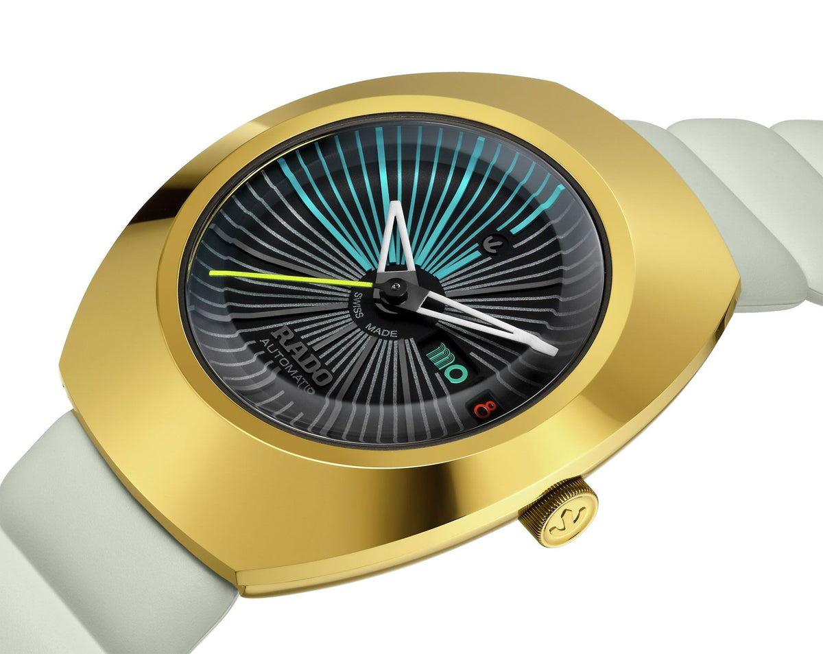 Rado DiaStar Original Automatic Unisex Watches in Oval case & Black Dial R12165155