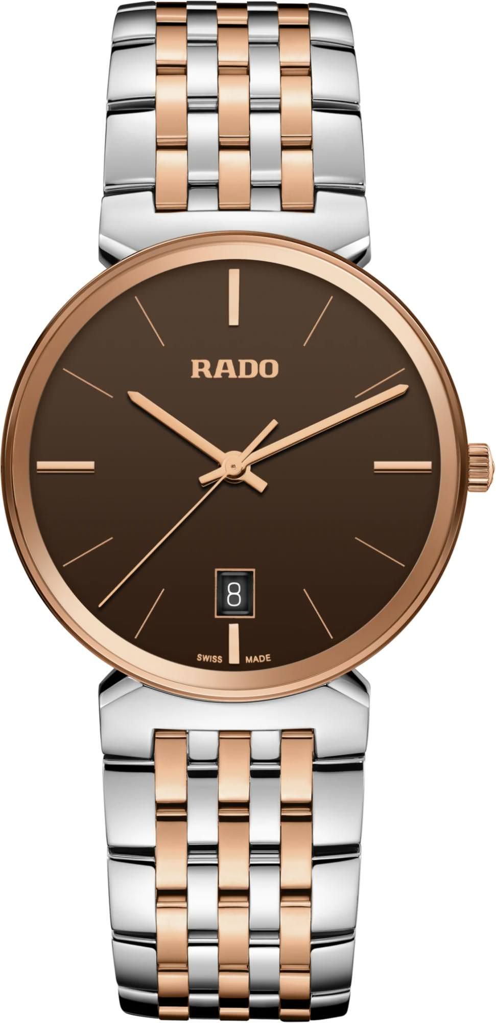 Rado Florence Quartz Unisex Watches in Round case & Brown Dial R48912303