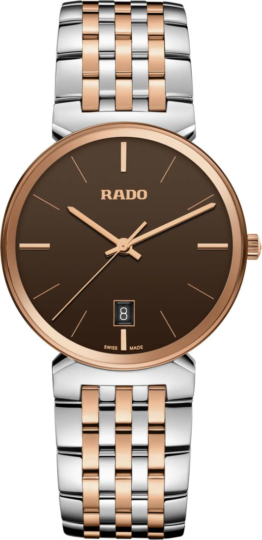 Rado Florence Quartz Unisex Watches in Round case & Brown Dial R48912303