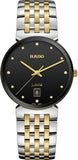Rado Florence Quartz Unisex Watches in Round case & Black Dial R48912743
