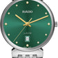 Rado Florence Quartz Unisex Watches in Round case & Green Dial R48912773