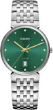 Rado Florence Quartz Unisex Watches in Round case & Green Dial R48912773