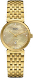 Rado Florence Quartz Women Watches in Round case & Gold Dial R48915903