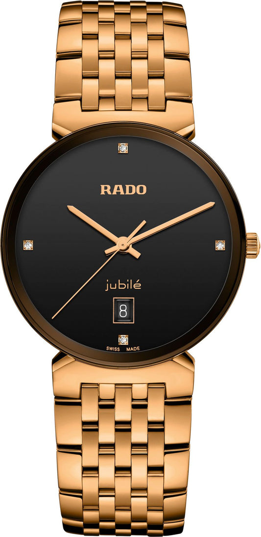 Rado Florence Quartz Unisex Watches in Round case & Black Dial R48916703