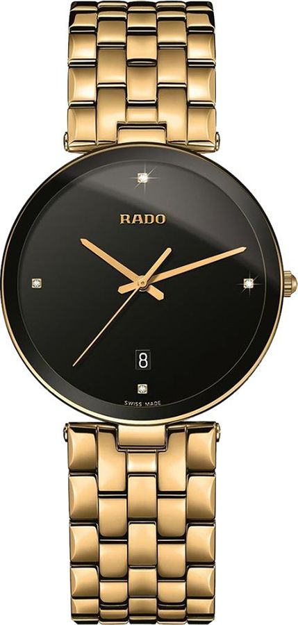 Rado Quartz Men Watches in Round case & Black Dial R48867714