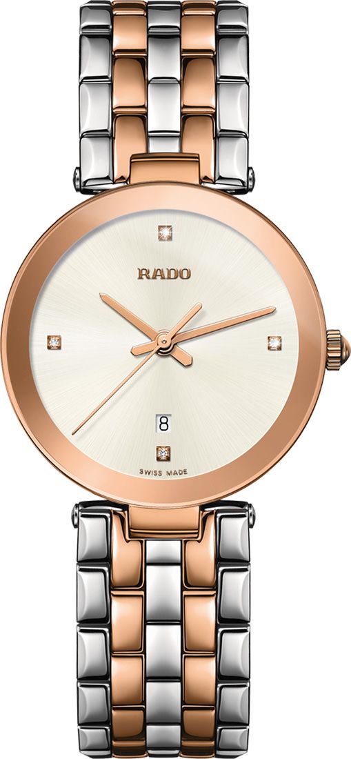 Rado Florence Quartz Women Watches in Round case & Silver Dial R48873733