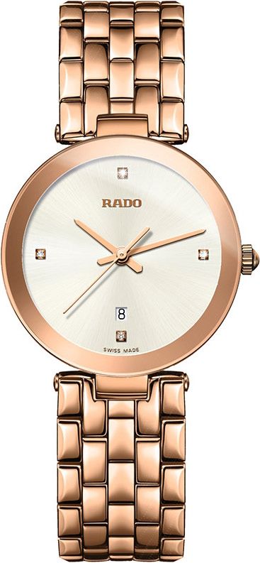 Rado Florence Quartz Women Watches in Round case & Silver Dial R48873734