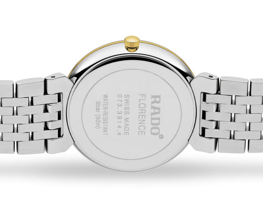 Rado Florence Quartz Unisex Watches in Round case & White Dial R48912023