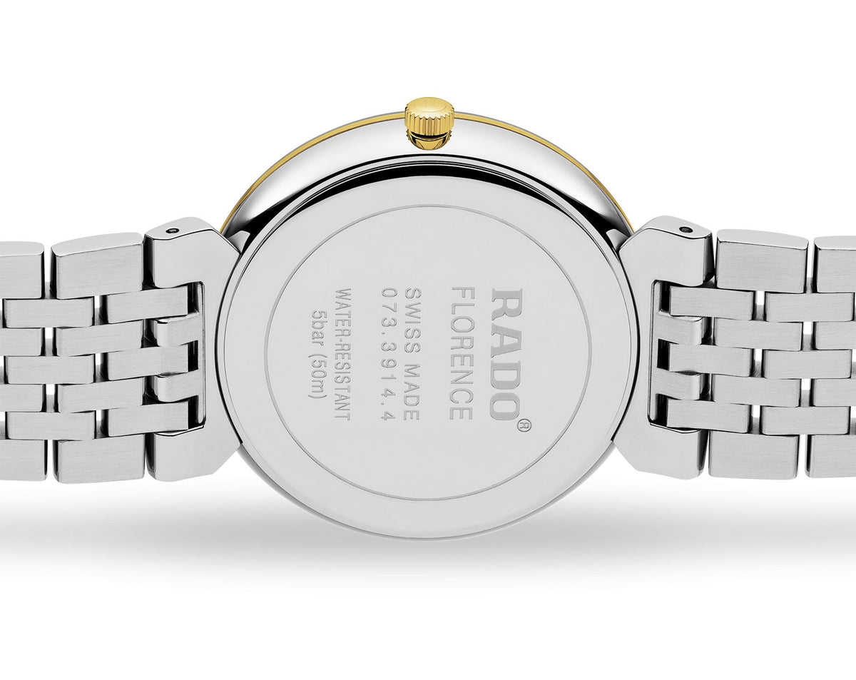 Rado Florence Quartz Unisex Watches in Round case & Black Dial R48912153