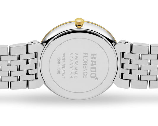 Rado Florence Quartz Unisex Watches in Round case & Black Dial R48912153