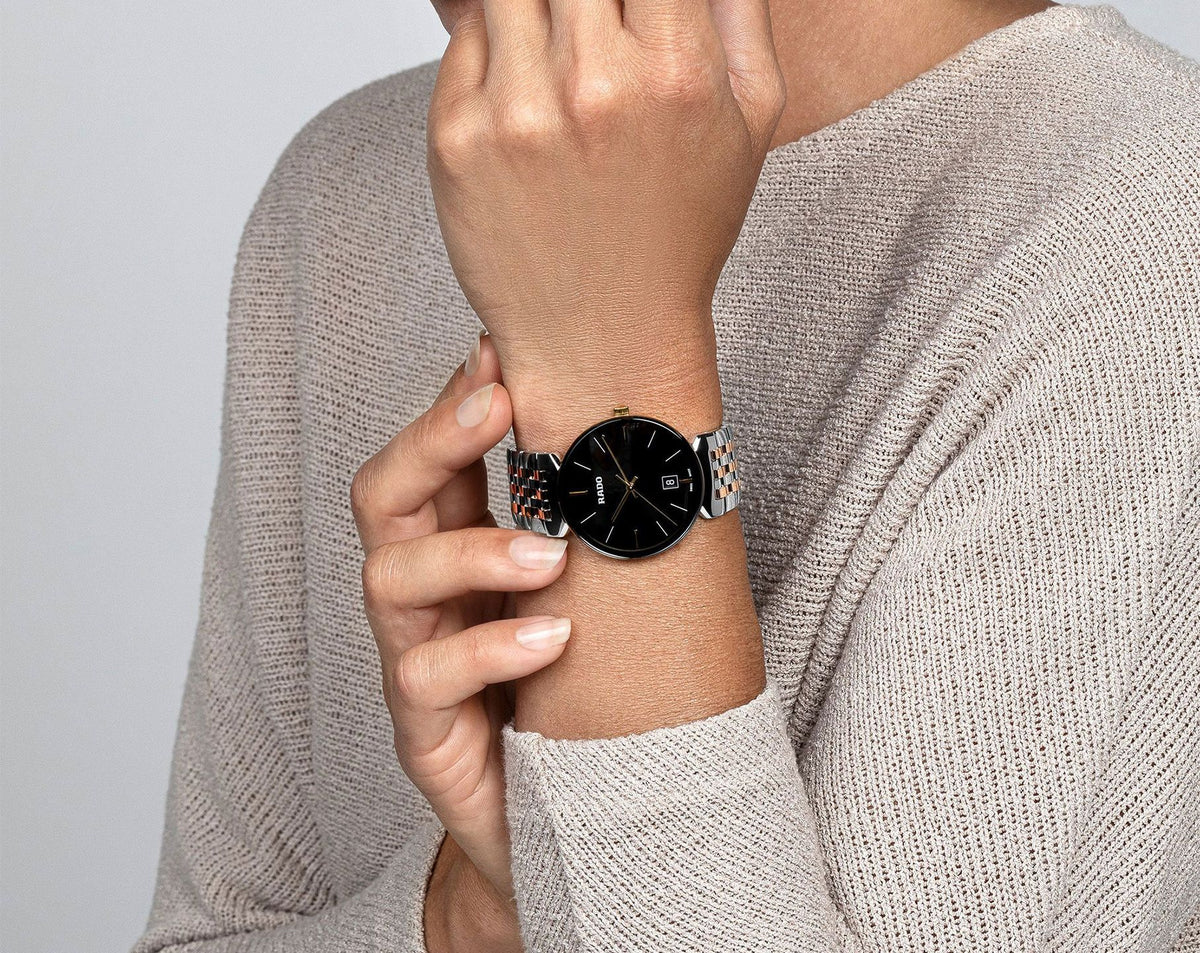 Rado Florence Quartz Unisex Watches in Round case & Black Dial R48912153